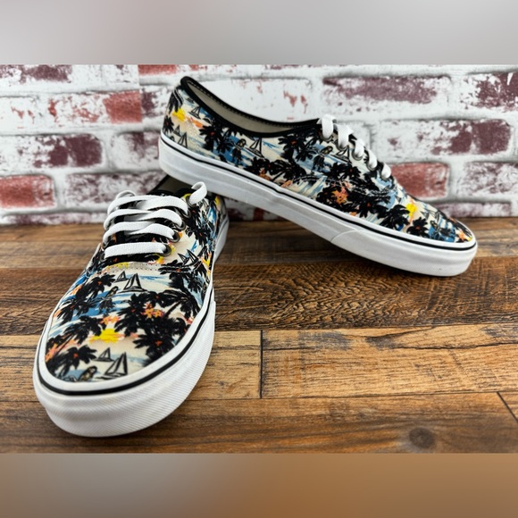 VANS "Off The Wall" Aloha Print Unisex Sneakers, US Size Men 11.5, Women N/A - Picture 11 of 11